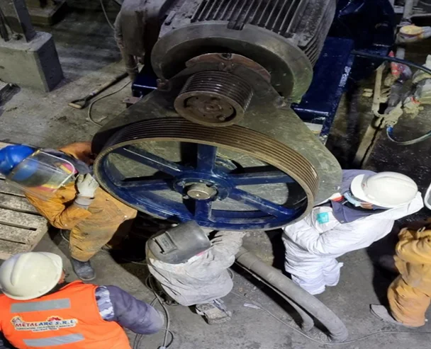 Trabajos de mantenimiento industrial