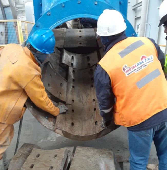 Trabajos de mantenimiento industrial